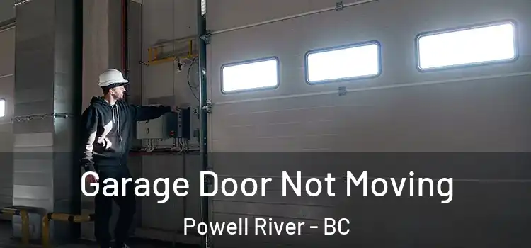  Garage Door Not Moving Powell River - BC