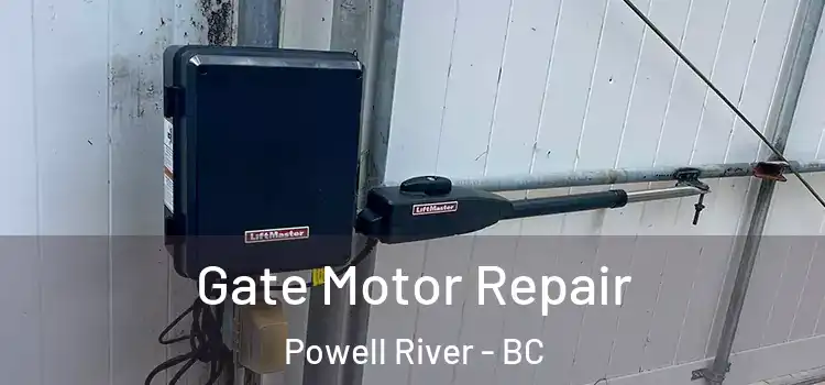 Gate Motor Repair Powell River - BC