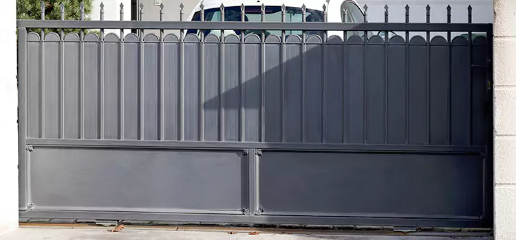 Metal Driveway Gate Installation Powell River